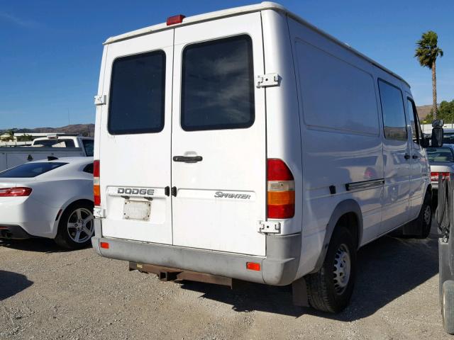 WD2PD644745650938 - 2004 DODGE SPRINTER WHITE photo 4