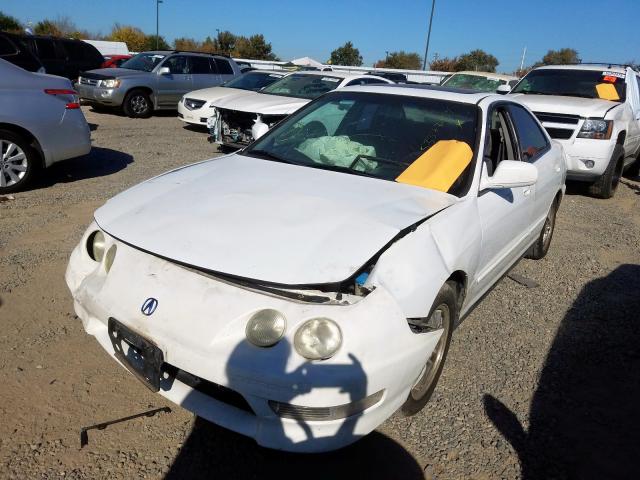 JH4DB7656YS003572 - 2000 ACURA INTEGRA LS WHITE photo 2