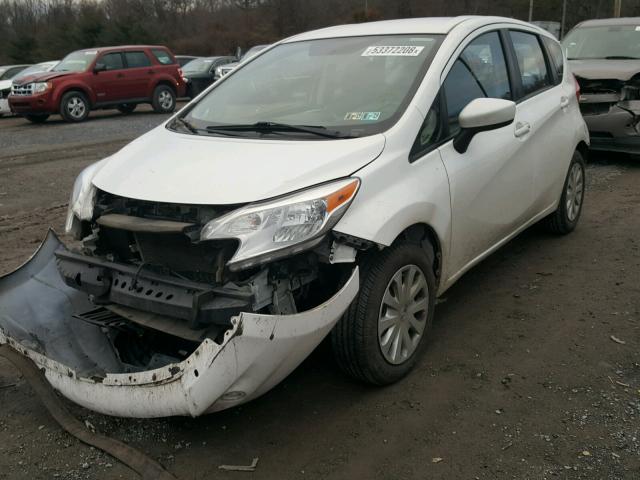 3N1CE2CP1FL420562 - 2015 NISSAN VERSA NOTE WHITE photo 2