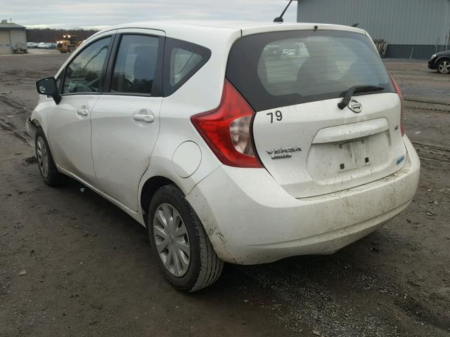 3N1CE2CP1FL420562 - 2015 NISSAN VERSA NOTE WHITE photo 3