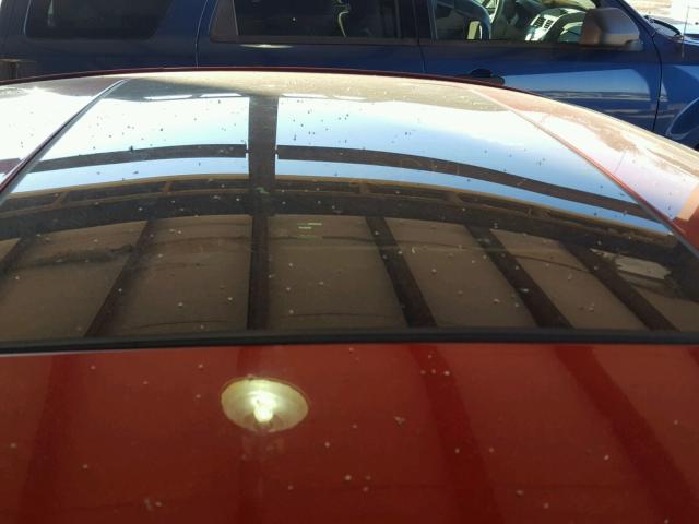 1G8AW14F65Z166592 - 2005 SATURN ION LEVEL RED photo 9