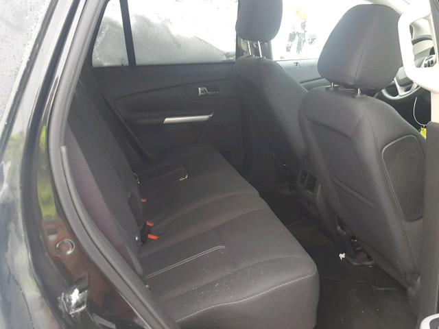 2FMDK3GC7DBB09827 - 2013 FORD EDGE SE BLACK photo 6