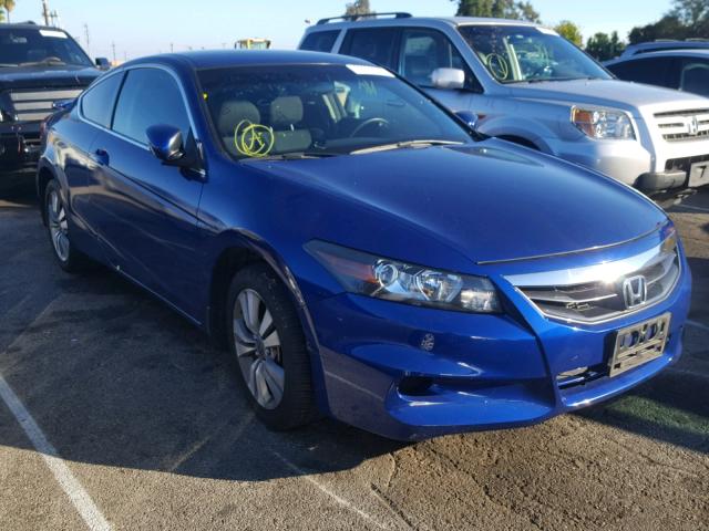 1HGCS1B36BA015105 - 2011 HONDA ACCORD LX- BLUE photo 1