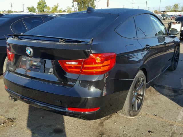WBA3X5C54ED242588 - 2014 BMW 328 XIGT BLACK photo 4