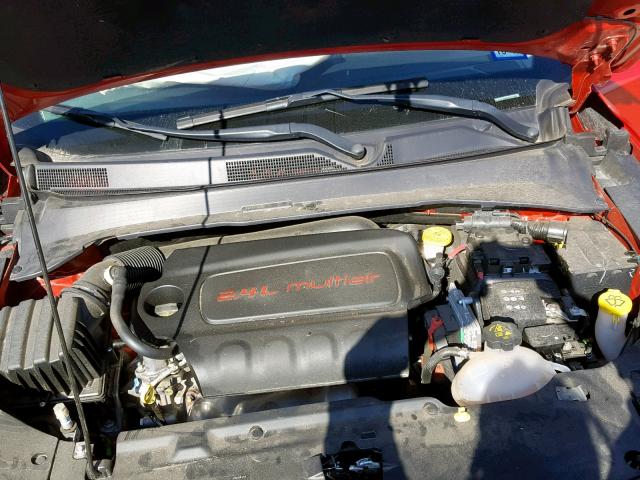 3C4NJCAB9HT617240 - 2017 JEEP COMPASS SP 红色 照片 7