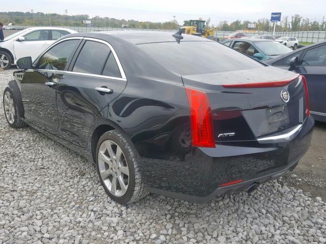 1G6AB5RX2E0111719 - 2014 CADILLAC ATS LUXURY BLACK photo 3