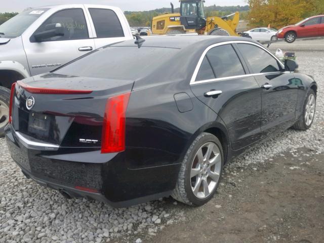 1G6AB5RX2E0111719 - 2014 CADILLAC ATS LUXURY BLACK photo 4