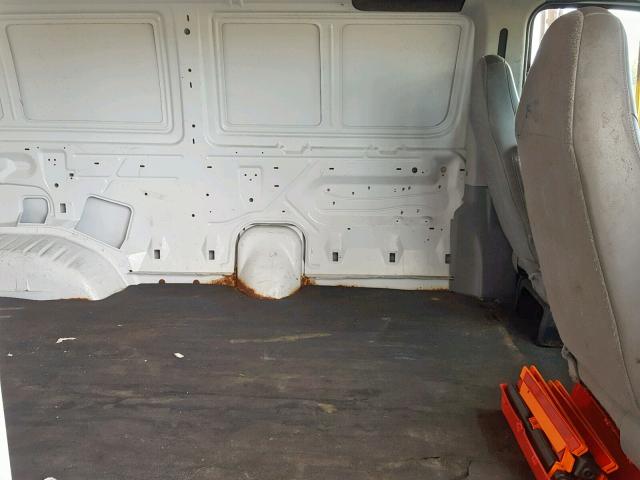 1FTSE34L76HA47603 - 2006 FORD ECONOLINE WHITE photo 6