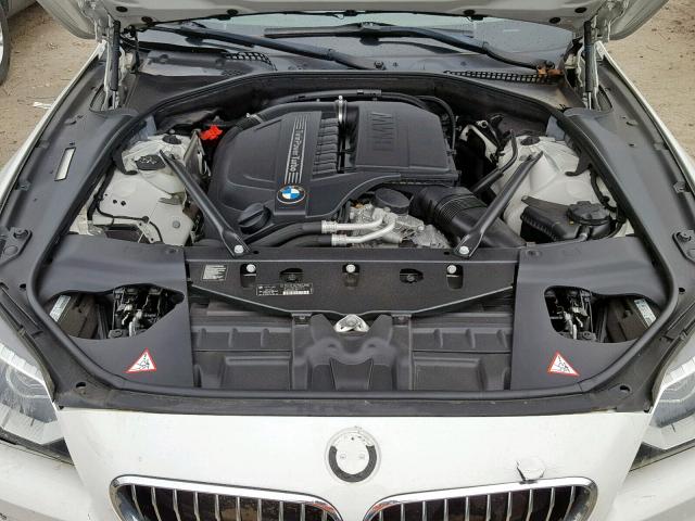 WBA6A0C52ED317399 - 2014 BMW 640 I WHITE photo 7