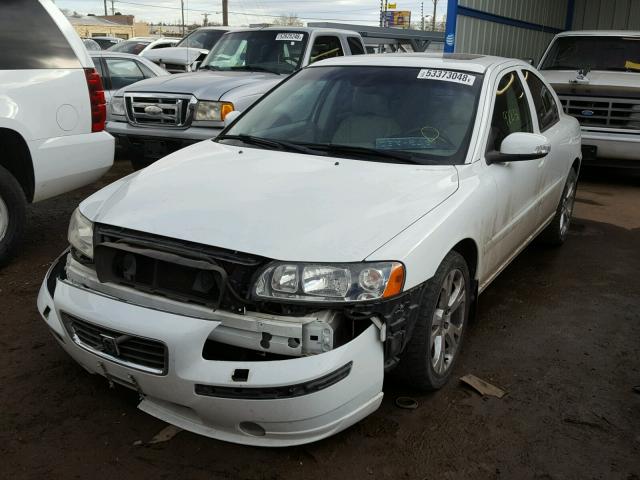 YV1RS592492734641 - 2009 VOLVO S60 2.5T WHITE photo 2