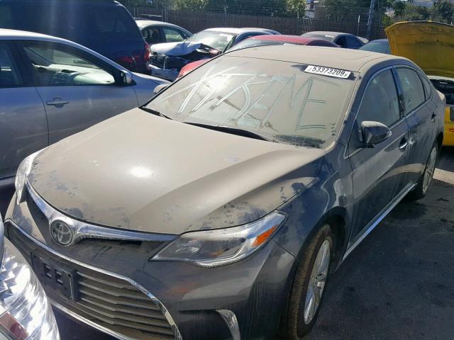 4T1BK1EB6JU270665 - 2018 TOYOTA AVALON XLE CHARCOAL photo 2