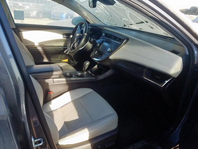 4T1BK1EB6JU270665 - 2018 TOYOTA AVALON XLE CHARCOAL photo 5