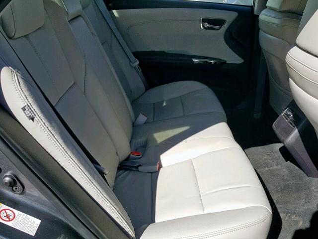 4T1BK1EB6JU270665 - 2018 TOYOTA AVALON XLE CHARCOAL photo 6