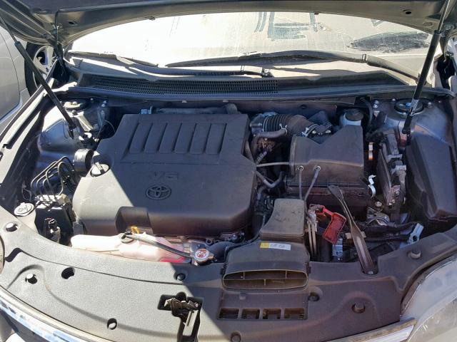 4T1BK1EB6JU270665 - 2018 TOYOTA AVALON XLE CHARCOAL photo 7