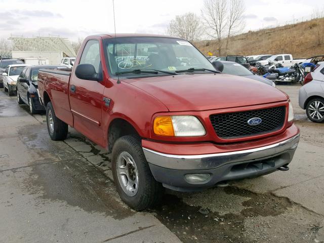 2FTRF18W04CA76739 - 2004 FORD F-150 HERI RED photo 1