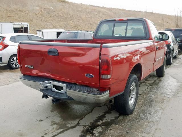 2FTRF18W04CA76739 - 2004 FORD F-150 HERI RED photo 4