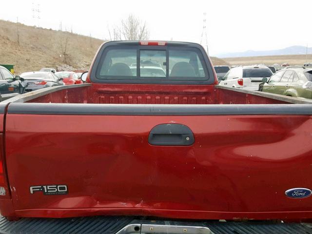 2FTRF18W04CA76739 - 2004 FORD F-150 HERI RED photo 6