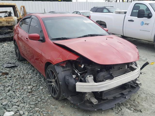 1C3CDFEB1ED916771 - 2014 DODGE DART GT RED photo 1