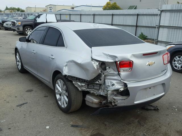 1G11E5SA2DF305987 - 2013 CHEVROLET MALIBU 2LT SILVER photo 3