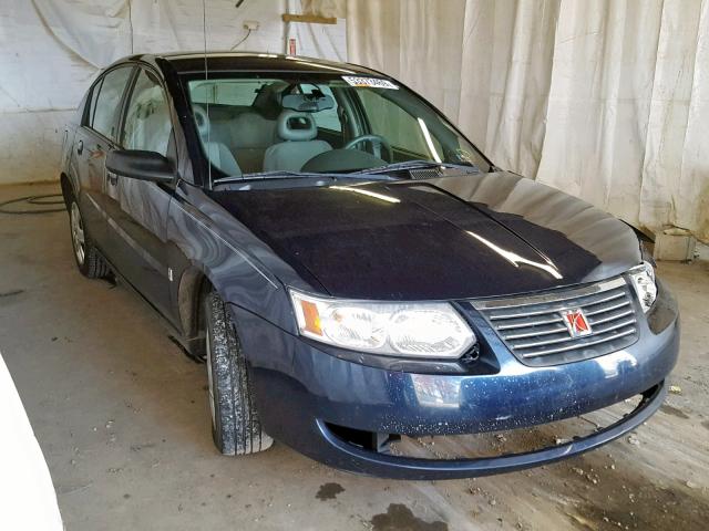 1G8AJ55F37Z203654 - 2007 SATURN ION LEVEL BLUE photo 1