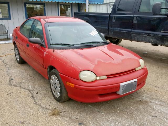 1P3ES47YXVD232172 - 1997 PLYMOUTH NEON HIGHL RED photo 1