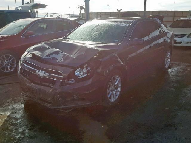 1G11C5SA1DF207815 - 2013 CHEVROLET MALIBU 1LT GRAY photo 2