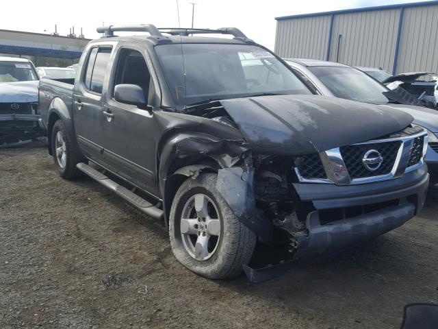 1N6AD07U25C448244 - 2005 NISSAN FRONTIER C CHARCOAL photo 1