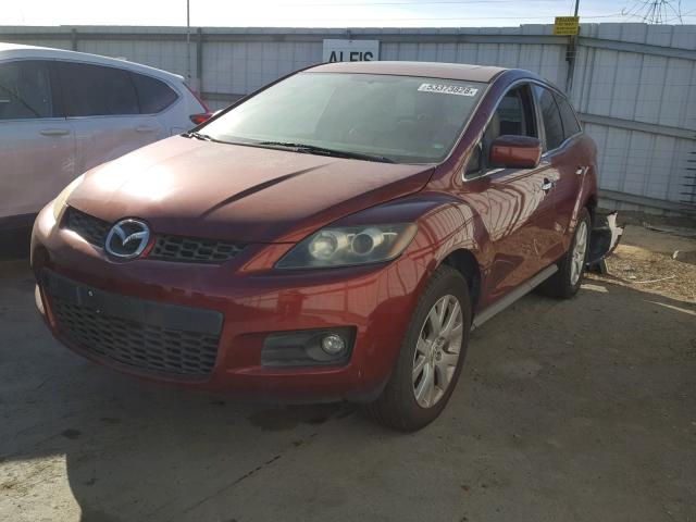 JM3ER293270152271 - 2007 MAZDA CX-7 RED photo 2