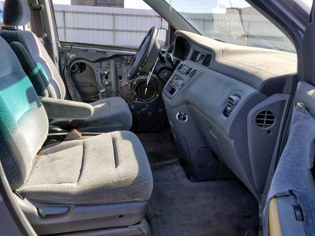 2HKRL1851YH601985 - 2000 HONDA ODYSSEY LX SILVER photo 5