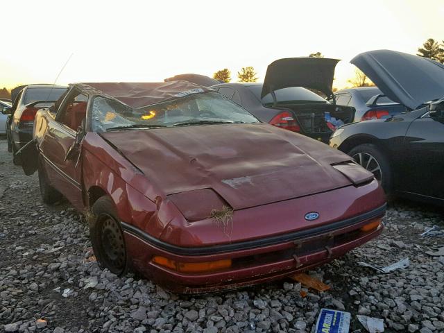 1ZVBT20C1K5206730 - 1989 FORD PROBE GL RED photo 1