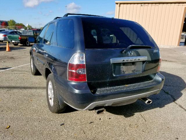 2HNYD18616H543328 - 2006 ACURA MDX TOURIN GRAY photo 3