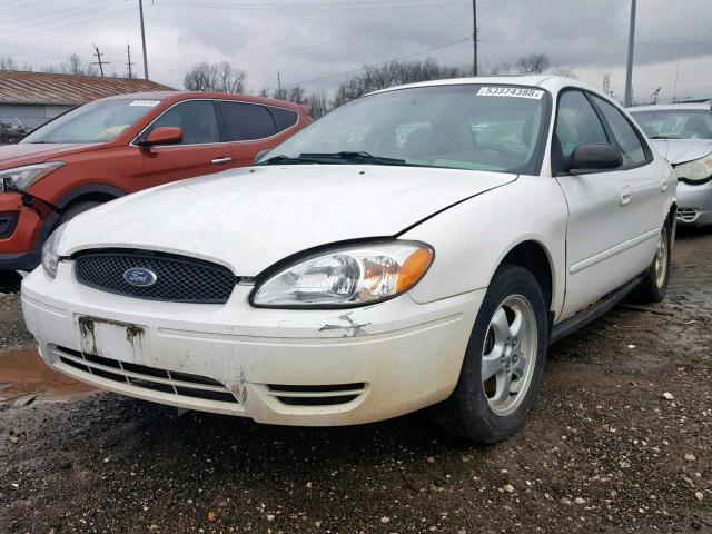 1FAFP55U14G171583 - 2004 FORD TAURUS SES WHITE photo 2