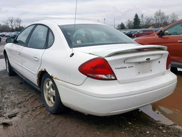 1FAFP55U14G171583 - 2004 FORD TAURUS SES WHITE photo 3