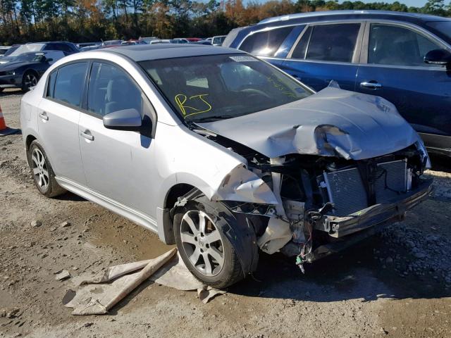 3N1AB6AP8CL757493 - 2012 NISSAN SENTRA 2.0 GRAY photo 1