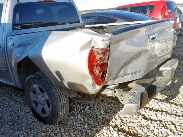 1GCDSCF93B8128692 - 2011 CHEVROLET COLORADO L SILVER photo 10