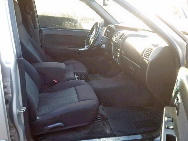 1GCDSCF93B8128692 - 2011 CHEVROLET COLORADO L SILVER photo 5