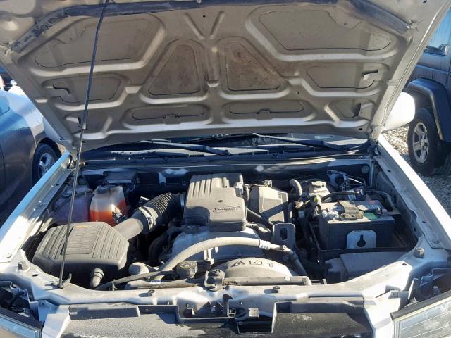 1GCDSCF93B8128692 - 2011 CHEVROLET COLORADO L SILVER photo 7