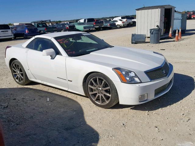 1G6YX36D585601349 - 2008 CADILLAC XLR-V WHITE photo 1