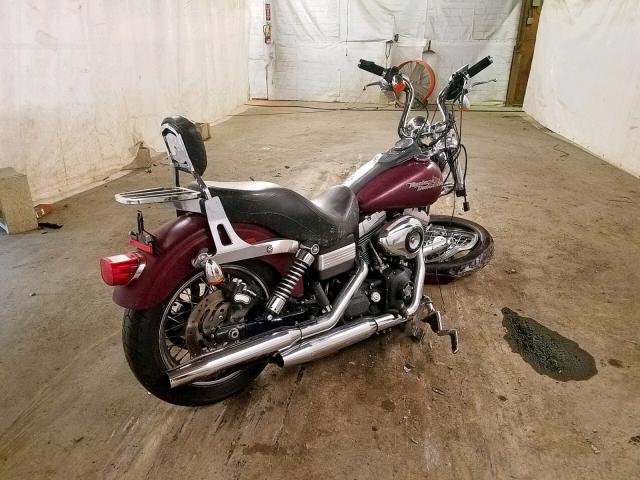 1HD1GX4108K304780 - 2008 HARLEY-DAVIDSON FXDBI BURGUNDY photo 4