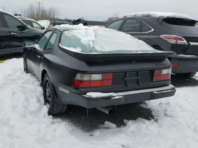 WP0AB0948JN470155 - 1988 PORSCHE 944 BLACK photo 3