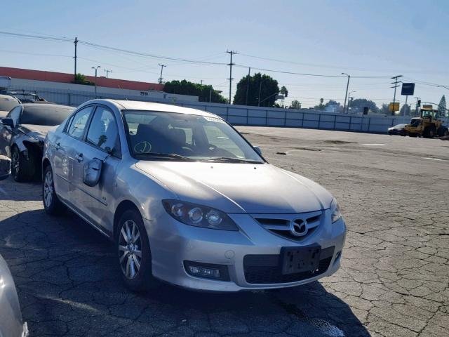 JM1BK324981777948 - 2008 MAZDA 3 S SILVER photo 1