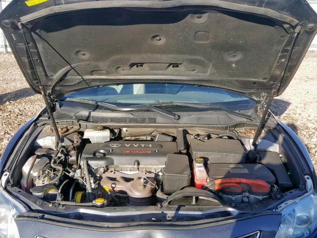 4T1BB46K29U101951 - 2009 TOYOTA CAMRY HYBR GRAY photo 7