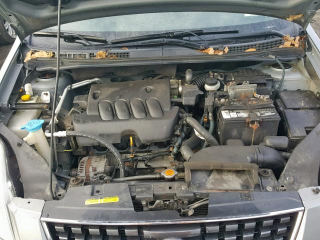 3N1AB61E89L642013 - 2009 NISSAN SENTRA 2.0 GRAY photo 7