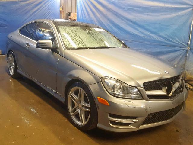 WDDGJ8JB6DG063701 - 2013 MERCEDES-BENZ C 350 4MAT GRAY photo 1