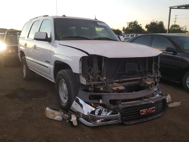 1GKEK13T93R138121 - 2003 GMC YUKON WHITE photo 1