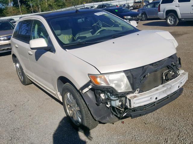 2FMDK38C88BB07573 - 2008 FORD EDGE SEL WHITE photo 1