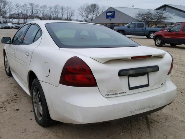 2G2WR554461280368 - 2006 PONTIAC GRAND PRIX WHITE photo 3
