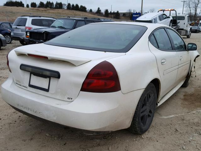 2G2WR554461280368 - 2006 PONTIAC GRAND PRIX WHITE photo 4