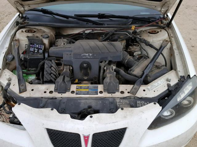 2G2WR554461280368 - 2006 PONTIAC GRAND PRIX WHITE photo 7