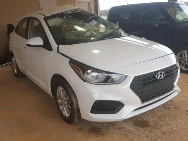 3KPC24A30JE010639 - 2018 HYUNDAI ACCENT SEL WHITE photo 1